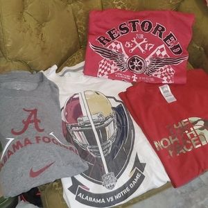 4 men's size medium shirts